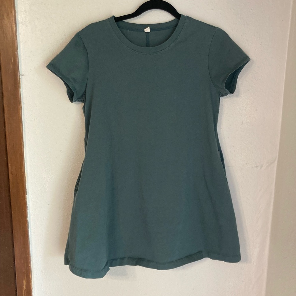 Uniqlo Teal Casual Top